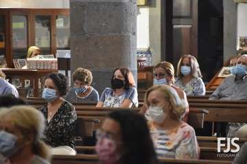 Eucaristía presidida por el obispo José Mazuelos y concierto de la Banda Municipal de Música por la festividad del Santo Cristo de Telde/Francisco Javier Santana.